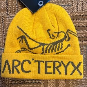 Arc'teryx Yellow Beanie hat